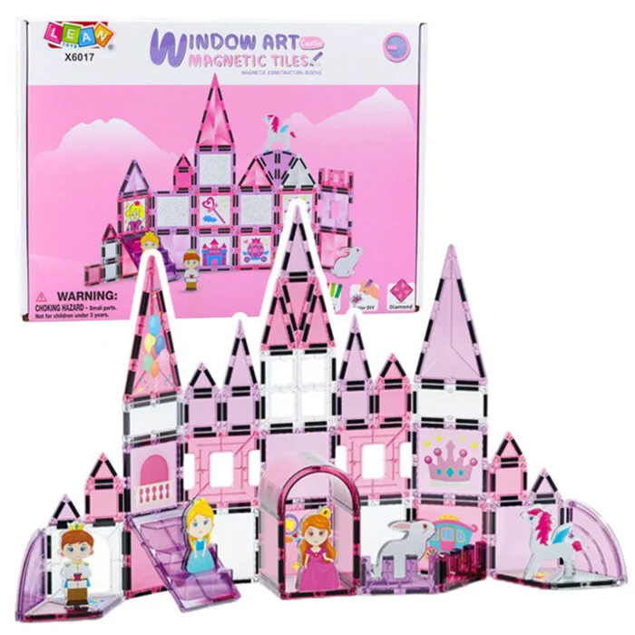 Svjetleće Magnetne Kocke 58 Komada Princess Magnetix