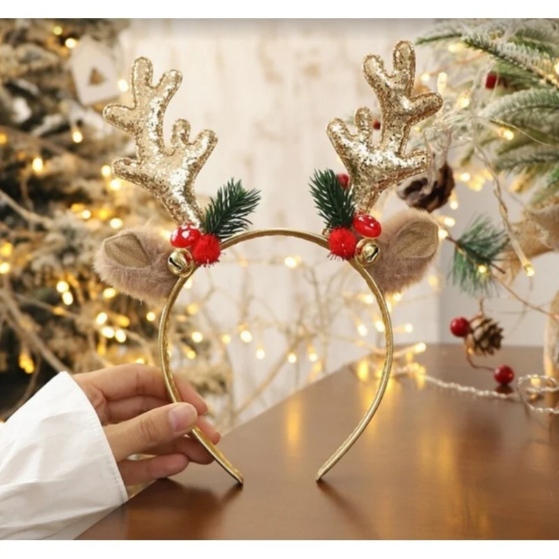 Ukrasna Božićna Traka Za Glavu Rudolph 1