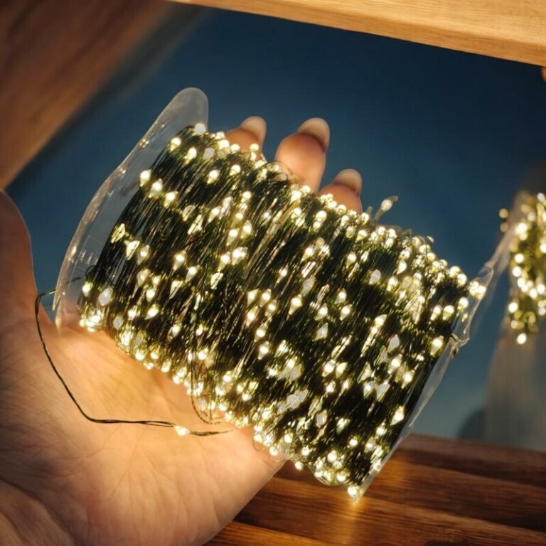 Vanjske Božićne Lampice 1000 Led 100m Toplo Bijela 1