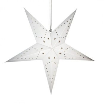Velika Božićna Zvijezda White 35cm Wg01 2