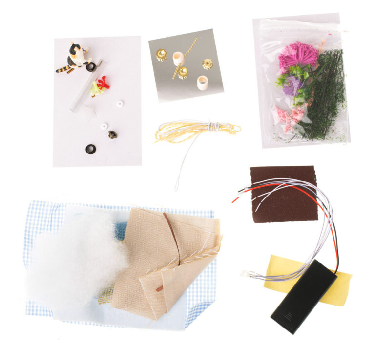 Dječja Kućica Za Lutke Diy Dnevna Soba Retro 2