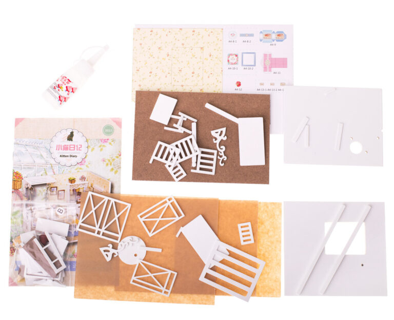 Dječja Kućica Za Lutke Diy Dnevna Soba Retro 3