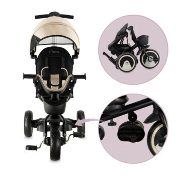 Dječji Tricikl Momi Ivi Beige 4u1 10