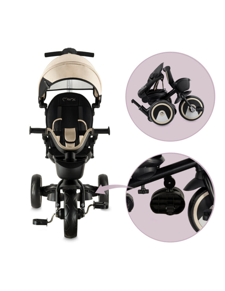 Dječji Tricikl Momi Ivi Beige 4u1 10