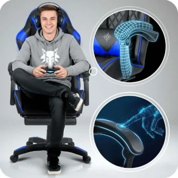 Gaming Stolica Draknor Blue 10