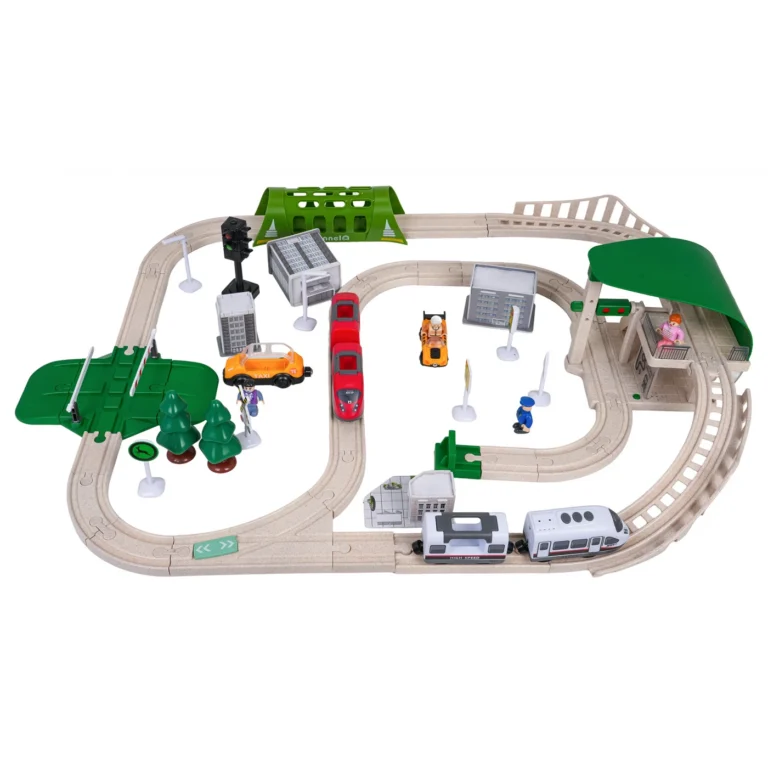 Gradski Vlak Sa Svjetlima I Zvukom 80 Kom 2