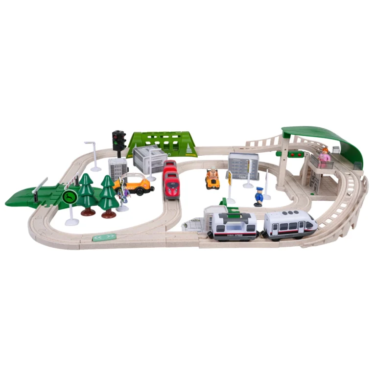 Gradski Vlak Sa Svjetlima I Zvukom 80 Kom 4