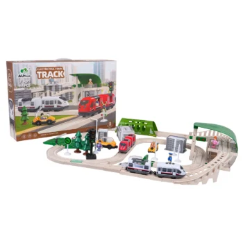 Gradski Vlak Sa Svjetlima I Zvukom 80 Kom 6