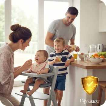 Hranilica Za Bebe Nukido Timo Grey 7