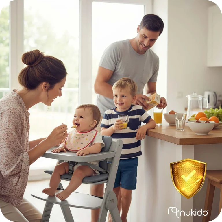 Hranilica Za Bebe Nukido Timo Grey 7