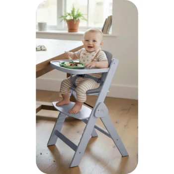 Hranilica Za Bebe Nukido Timo Grey 9