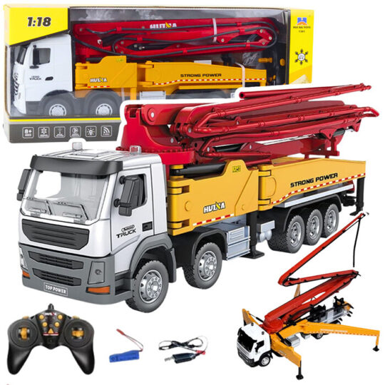 Huina Rc Kamion Za Beton S Pumpom I Mješalicom 118