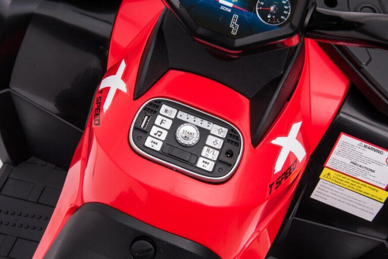 Quad Na Akumulator Dirt Rider 24v Crvena 5