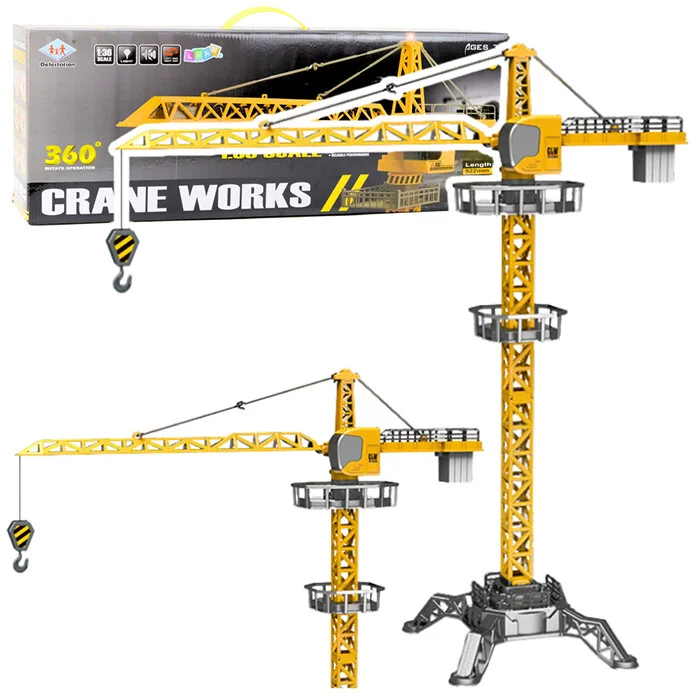 Rc Dizalica Led Svjetla Rotacija 360 120cm