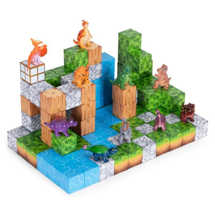 Set Magnetnih Kocki 114kom Dino Play 4