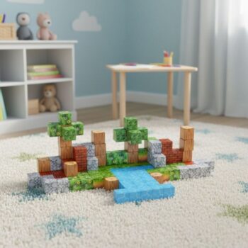 Set Magnetnih Kocki 119kom Construction 2