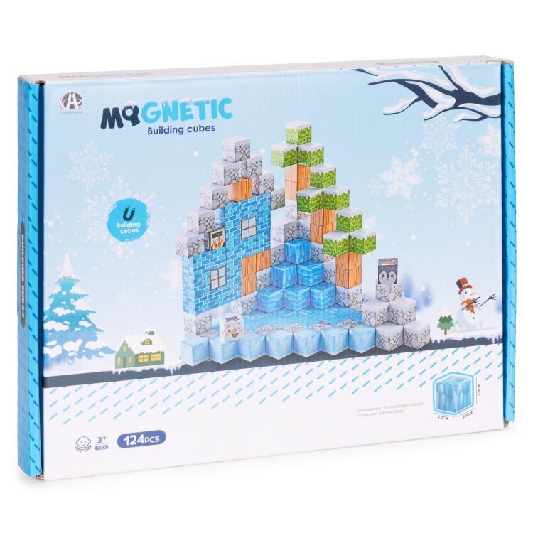 Set Magnetnih Kocki 124kom Frozen 6