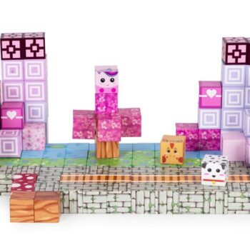 Set Magnetnih Kocki 140kom Barbie Rose 2