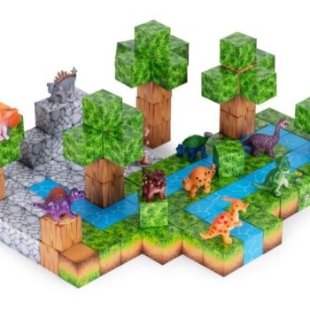 Set Magnetnih Kocki 142kom Jurrasic World 4