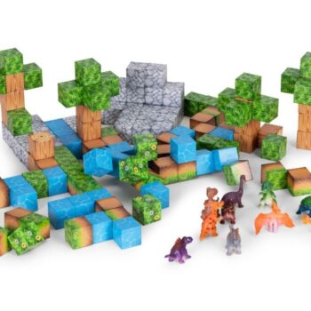 Set Magnetnih Kocki 142kom Jurrasic World 6