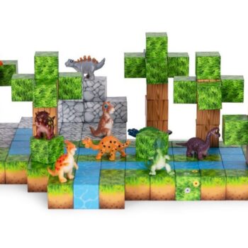 Set Magnetnih Kocki 142kom Jurrasic World5