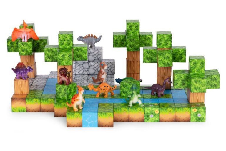 Set Magnetnih Kocki 142kom Jurrasic World5