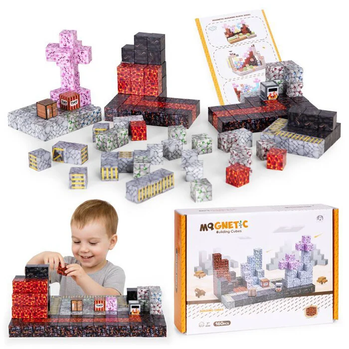 Set Magnetnih Kocki 160kom Core