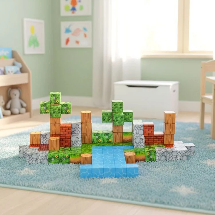 Set Magnetnih Kocki 87kom Simple Fun 2