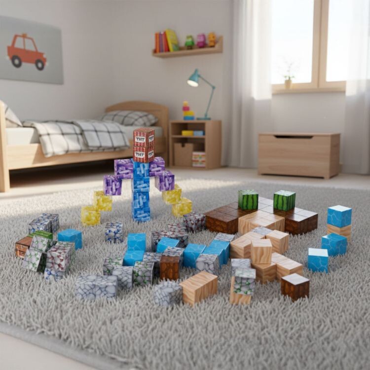 Set Magnetnih Kocki 88kom All Around5