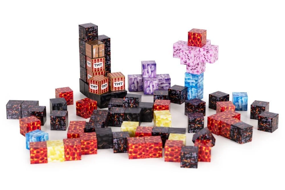 Set Magnetnih Kocki 88kom Earth 5