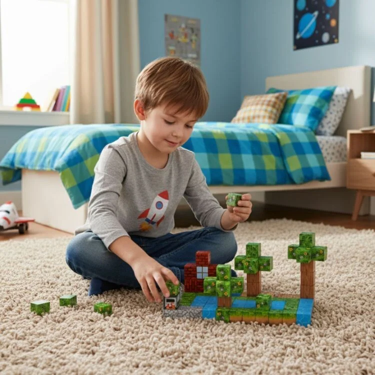 Set Magnetnih Kocki 88kom Play House 1