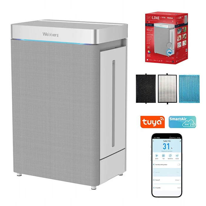 Pročiščivač Zraka Webber Ap9750 Smart Ai Wifi 100w