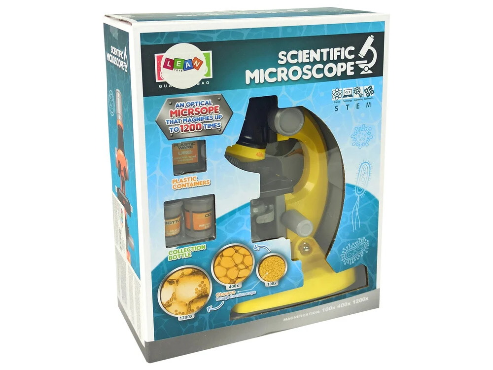 Dječji Mikroskop Yellow Scientist 3