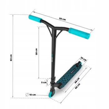 Freestyle Romobil Soke Evo Black Blue 5