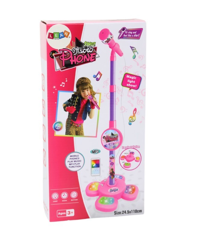 Karaoke Set Za Djecu 12mj+ Pink 2