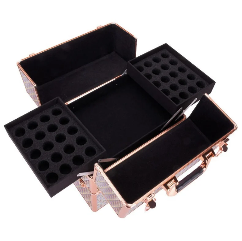 Kozmetički Kofer Rose Gold Diamond 3d Xxl 3