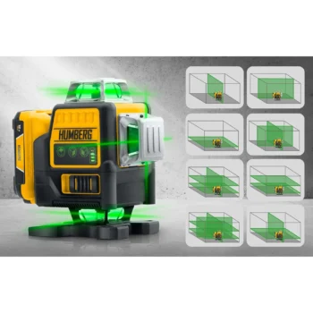 Križni Laserski Nivelir Humberg Hm 171 Sa Stativom 11
