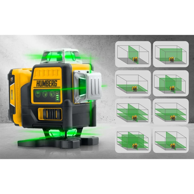 Križni Laserski Nivelir Humberg Hm 171 Sa Stativom 11