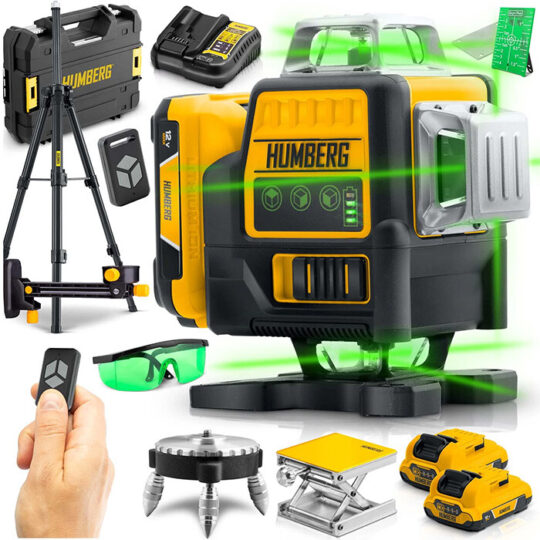 Križni Laserski Nivelir Humberg Hm 171 Sa Stativom