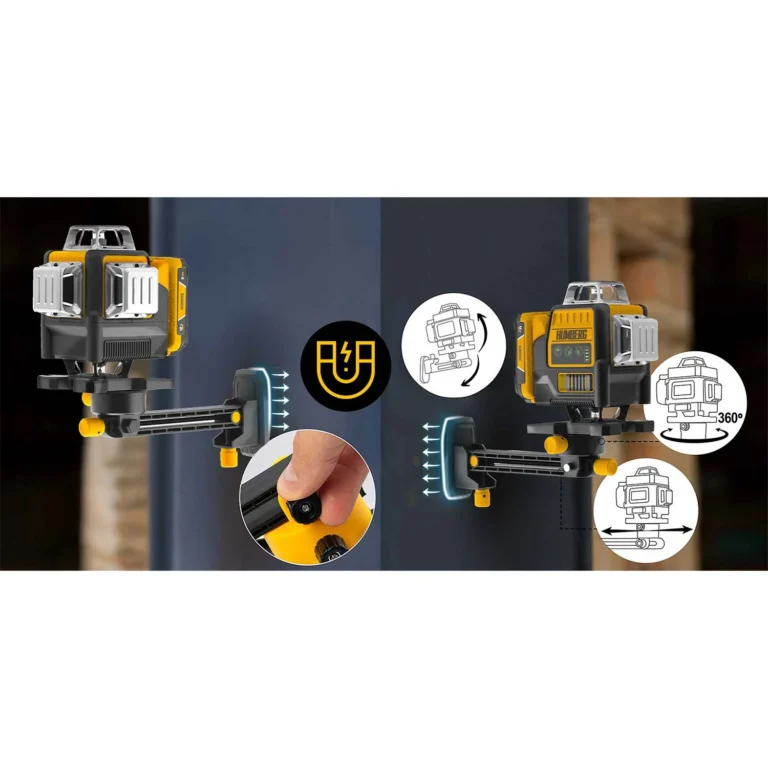 Križni Laserski Nivelir Humberg Hm 171 Sa Stativom 9