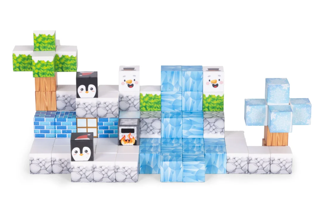 Magnetne Kocke Mycraft Winter Set Od 97x 1
