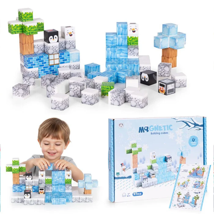 Magnetne Kocke Mycraft Winter Set Od 97x