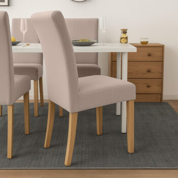 Set Navlaka Za Stolice 6kom Beige 1