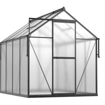 Staklenik Polikarbonatni 183x245cm Crni Cultivo 1