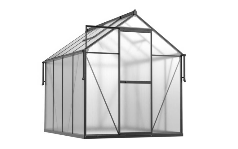 Staklenik Polikarbonatni 183x245cm Crni Cultivo 1