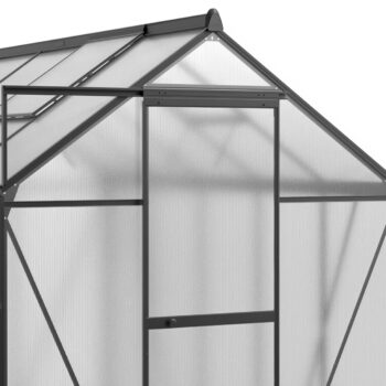 Staklenik Polikarbonatni 183x245cm Crni Cultivo 2