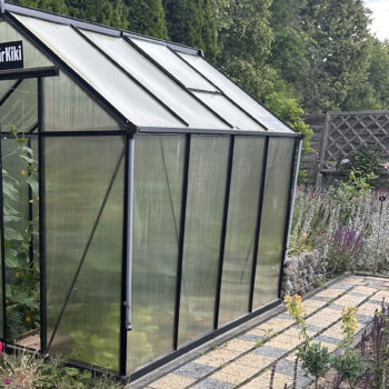Staklenik Polikarbonatni 183x303cm Crni Cultivo 7