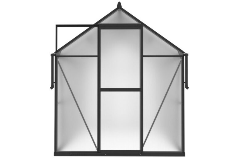 Staklenik Polikarbonatni 183x361cm Crni Cultivo 1