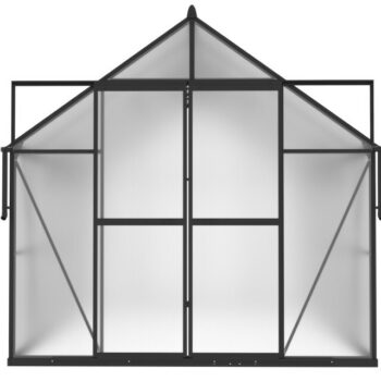 Staklenik Polikarbonatni 244x370cm Crni Cultivo 1