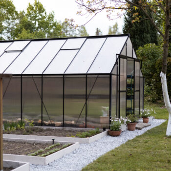 Staklenik Polikarbonatni 244x429cm Crni Cultivo 4